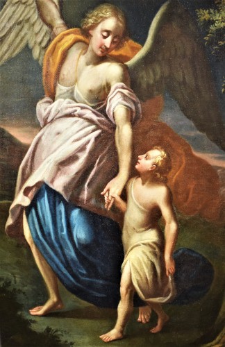 17th century - Guardian Angel - 17th century Lombard Master